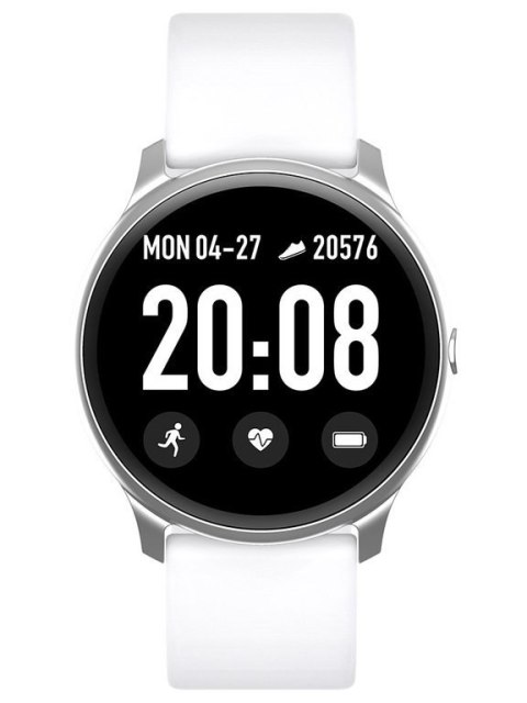 SMARTWATCH UNISEX G. Rossi SW010-1 silver/white (sg005a)