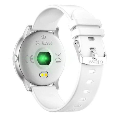 SMARTWATCH UNISEX G. Rossi SW010-1 silver/white (sg005a)