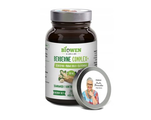 Berberine Complex+ 510 mg - 60 kapsułek - BIOWEN