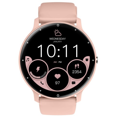 SMARTWATCH UNISEX GRAVITY GT1-7 PRO - ROZMOWY BLUETOOTH, DODATKOWY PASEK (sg027g)