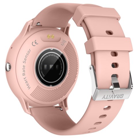 SMARTWATCH UNISEX GRAVITY GT1-7 PRO - ROZMOWY BLUETOOTH, DODATKOWY PASEK (sg027g)