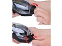 ZESTAW Okulary do pływania UV ANTI-FOG + zatyczki do uczu i nosa SP0792 SR