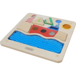 MASTERKIDZ Tablica Edukacyjna Sensoryczna Żeglowanie Ocean