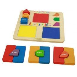 MASTERKIDZ Tablica Edukacyjna Układanka Łączenie Mieszanie Kolorów