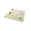 MASTERKIDZ Tablica Przesuwne Kształty Geometryczne