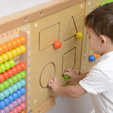 MASTERKIDZ Tablica Przesuwne Kształty Geometryczne