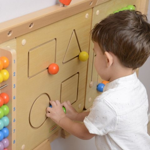 MASTERKIDZ Tablica Przesuwne Kształty Geometryczne