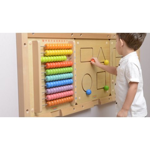 MASTERKIDZ Tablica Przesuwne Kształty Geometryczne