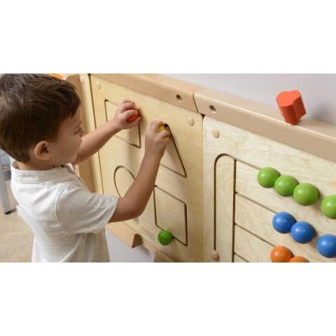 MASTERKIDZ Tablica Przesuwne Kształty Geometryczne