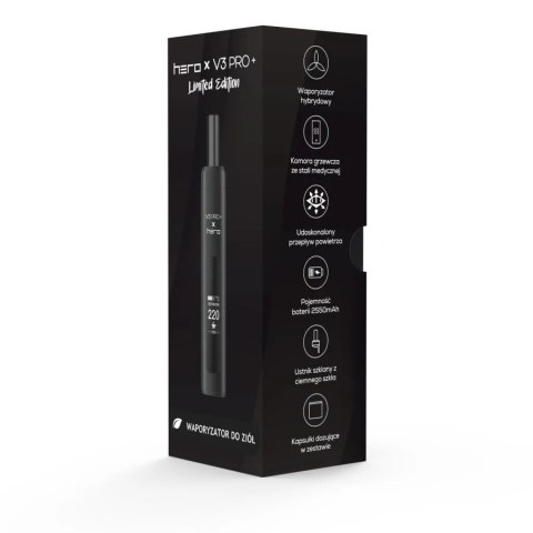 X-MAX V3 Pro Plus x HERO - waporyzator przenośny - niebieski