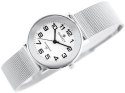ZEGAREK DAMSKI PERFECT F254G (zp876a) silver