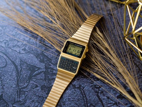 ZEGAREK MĘSKI CASIO VINTAGE DATABANK DBC-611G-1 (zd163a)