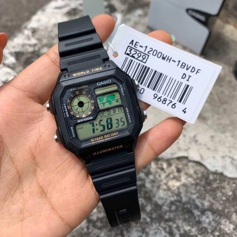 ZEGAREK MĘSKI CASIO Sports AE-1200WH-1B + BOX