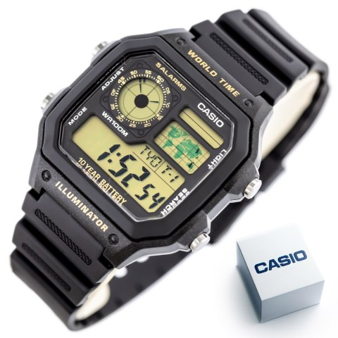 ZEGAREK MĘSKI CASIO Sports AE-1200WH-1B + BOX