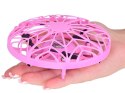Zdalnie sterowany dron DYSK RC0653 - sterowanie ręką, podświetlenie LED