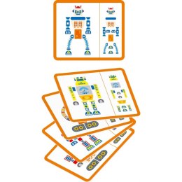 VIGA Drewniana Przybijanka Roboty 45 elementów Montessori