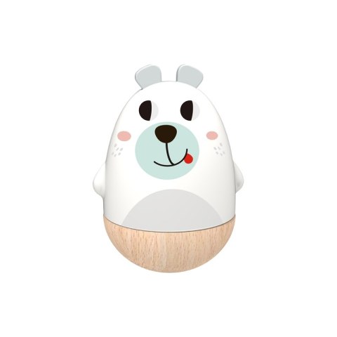 TOOKY TOY Drewniana Grzechotka Zabawka Muzyczna Figurka Miś dla Dzieci