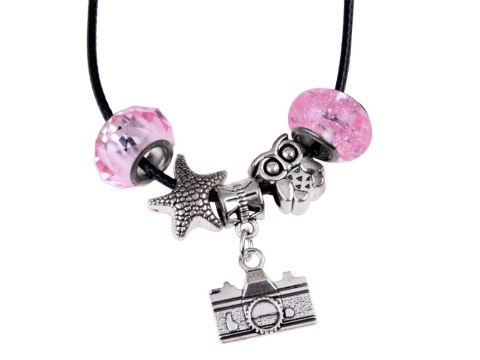 Zestaw do robienia bransoletek KORALIKI zawieszki CHARMS zrób to sam ZA5206
