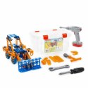Zestaw Majsterkowicza "Super Mechanik" + Zestaw Narzędzi Klocki Konstrukcyjne "Wynalazca" Polesie