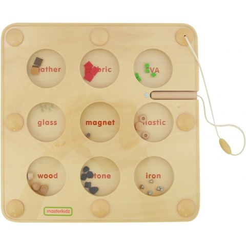 Co Przyciągnie Magnes Edukacyjna Gra Tabliczka Masterkidz