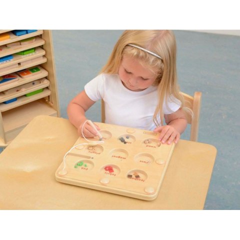 Co Przyciągnie Magnes Edukacyjna Gra Tabliczka Masterkidz
