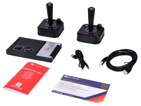 My Arcade ATARI konsola + 2 kontrolery RETRO 200+ gier z licencją