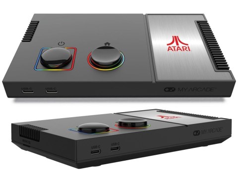 My Arcade ATARI konsola + 2 kontrolery RETRO 200+ gier z licencją