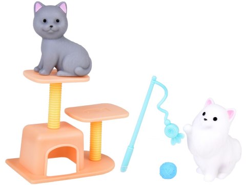 Domek rozkładany dla zwierząt Pet house zestaw z figurkami akces ZA5420